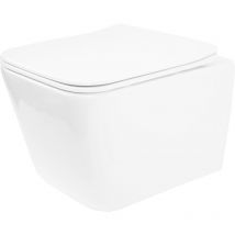 Cuvette wc suspendue REA julio rimless white