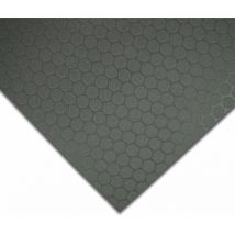 CV-Belag Fairplay Kreise Schwarz 200 x 450 cm