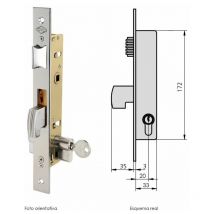 Serrure CVL 1990V20/5 Menuiserie Métallique