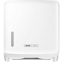 CWS - Distributeur de papier pliant PureLine Paper 1700395 serrure, HxLxP 356x319x154, blanc