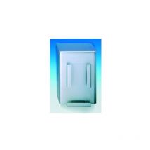CWS - Hygienebox mit Papiertütenhalter 6l HxBxT 325x212x184mm, Aluminium eloxiert mattsilber