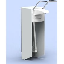 Universalspender 1000 Aluminium Weiß, Edelstahlpumpe und gerades Ansaugrohr - CWS