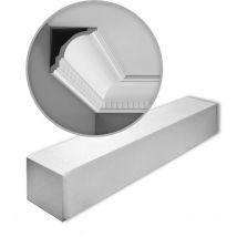 1 Box 13 pieces Cornices Mouldings 26 m Orac Decor CX107 axxent - white
