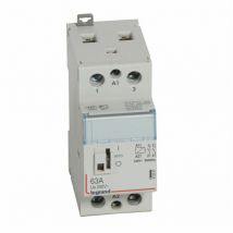 Legrand - 412547 Contacteur Jour Nuit Bobine 230v - 2p - 63a - Contact 2no - 2 Modules