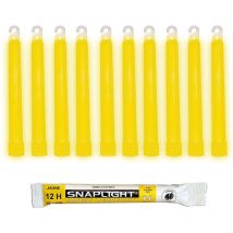 Cyalume - Bastoncini Luminosi Giallo SnapLight Glow Sticks 15 cm - 6 Inch Light Stick ultra-luminoso con una durata da 12 Ore (Scatola da 100 pezzi)