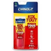 Colla Cianoacrilica KOLTOUT BIANCO EXPRESS 50ML – Adesivo Rapido e Duraturo – 213889 – Cyanolit