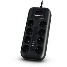 Cyberpower - tracer iii p0820suf0-fr limiteur de tension 8 sorties c.a. 200 - 250 v noir 1,8 m