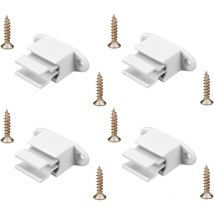 4x supporto per manovella 14mm regolabile 28-48mm tapparelle con vite plastica bianco finestre persiana biella - Cyclingcolors