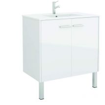 Legno, bagno atene 60 cm Colore Bianco (Solo Mobile) - Cygnus Bath