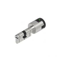 Lince - Cylindre à bouton cplus alarm Argent n/a 30 mm 50 mm Cylindre bouton