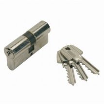 Tesa Assa Abloy - Cylindre nickelé T5C tesa 90mm (30+60) - MV3 variure 78565B - T5C03060N