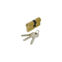 Ifam - Cylindre double laiton f5 s - Longueur : 45x45 - a : 45 - b : 45