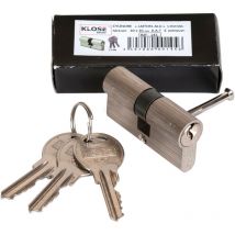 Cylindre Chantier Klose Besser Alu-laiton Clés Variées 30x10mm