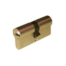 Lince - Cilindro seguridad 2100 - talla Niquelado. 64 mm. 32-32. Excéntrica 13,25 mm