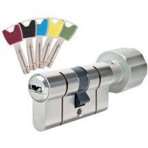 Cylindre de serrure à bouton P6PS Abus 45boutonx65