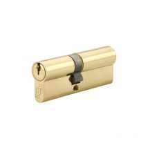 Cylindre de serrure double entrée 5G, 35x45mm, cylindre et clés en laiton, 3 clés crantées