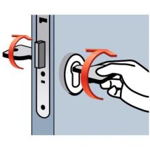 Tesa Securité - Cylindre Double De Sûreté Type T 60 Débrayable 5 Clés Laiton Nickelé 35 X 40 Mm