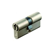 Isé - Cylindre double entrée 5G city sur numéro KCF001921 nickelé Argent n/a 30 mm 80 mm