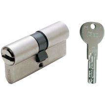 Isé - cylindre iseo double profil R6 plus avec cle plate a 6 pins 40-50 mm 82R60 9C5