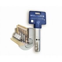 Mul-t-lock - Cylindre MTL600 262S+ 80 40-40 nm pan 3 clés pvc bleues b.r.- EUM6P4040XX3PBLVR