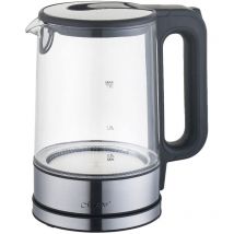 Maestro MR053 tetera eléctrica 1,7 L 2200 W Negro, Transparente