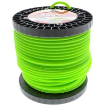 Filo Per Decespugliatore Professionale, Sezione Quadrata, 4,0 Mm X 142 M, Verde Fluorescente