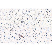 Pellicola Adesiva per mobili Terrazzo Neo pietra pvc plastica vinile impermeabile decorativa per cucina, armadio, porta carta rivestimento 45 cm x 2