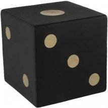 Dé décoratif noir