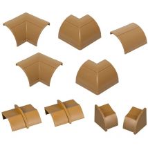 CLOAP22QSP Accessori a Scatto - Canalina = 22mm (Larghezza) x 22mm (Altezza) - Verniciabile - D-line