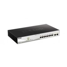 D-link Dgs-1210-10mp Gestito L2 Gigabit Ethernet (10/100/1000) Supporto Power Over Ethernet (poe) Nero, Grigio