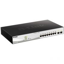 D-Link Switch DGS-1210-10MP 8 Porte RJ-45 2 Slot Modulo sfp+ Gestito L2 / L3