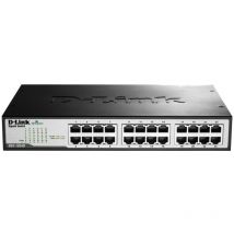 D-Link Switch 24 porte Gigabit 1000Base t Rame (connettore RJ-45) - Desktop