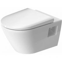 D-Neo - wc sospeso con copriwater SoftClose, Rimless, bianco 45780900A1 - Duravit