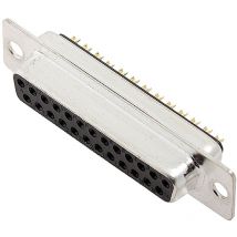 Encitech - DB25-SS 2101-0180-13 d-sub Buchsenleiste 180 ° Polzahl: 25 Lötkelch 1 St. Tray