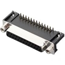 DRB-25F-TBG-110 2103-2100-13 d-sub Buchsenleiste 90 ° Polzahl: 25 Lötpins 1 St. Tray - Encitech