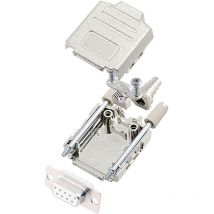 encitech DPPK09-M-DBS-W-K 6355-8004-11 D-SUB Buchsenleisten-Set 180 ° Polzahl: 9 Lötkelch 1 St.