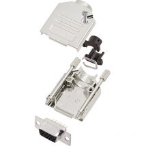 DTCK09-HDS15-K 6355-0062-11 d-sub Buchsenleisten-Set 180 ° Polzahl: 15 Lötkelch 1 Set - Encitech