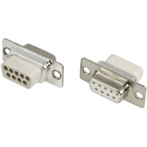Mh Connectors - MHDBC09SS-NW d-sub Buchsenleiste 180 ° Polzahl: 9 Crimpen 1 St.