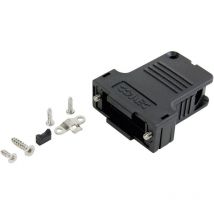 Conec - 165X13419XE 165X13419XE d-sub Gehäuse Polzahl: 9 Kunststoff 45 ° Schwarz 1 St.