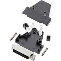 Tru Components - TCTRIP25HDS44K TCTRIP25HDS44K d-sub Gehäuse Polzahl: 44 Kunststoff 180 ° Schwarz 1 St
