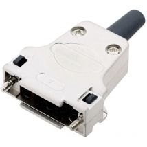DTZF15-RGL-K 7960-0207-02 d-sub Gehäuse Polzahl: 15 Zinkdruckguss 180 ° Metall 1 St. - Encitech
