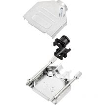 Encitech - DTZK09-NM-K 6560-0165-01 d-sub Gehäuse Polzahl: 9 Zinkdruckguss 180 ° Metall 1 St.