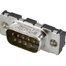 D-sub D09p24a4gx00lf D-sub Stiftleiste 180 ° Polzahl: 9 Print 1 St. - Fci