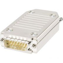 Knorr Tec 10016020 D-SUB Stecker 180 ° Polzahl: 25 Zugfeder 1 St.