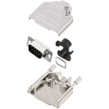 Mh Connectors - MHDTZK9-DB9P-K d-sub Stiftleisten-Set 180 ° Polzahl: 9 Lötkelch 1 St.