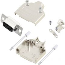 MH Connectors MHDM9-DM9S-K D-SUB Buchsenleisten-Set 180 ° Polzahl: 9 Lötkelch 1 St.