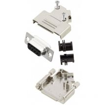 MH Connectors MHD45ZK9-DB9S-K D-SUB Buchsenleisten-Set 45 ° Polzahl: 9 Lötkelch 1 St.