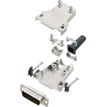 Encitech - DTZF15-DBP-K 6355-0044-02 d-sub Stiftleisten-Set 180 ° Polzahl: 15 Lötkelch 1 Set