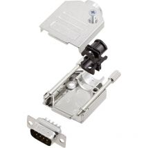 Encitech - DTZK09-DBP-K 6355-0002-01 d-sub Stiftleisten-Set 180 ° Polzahl: 9 Lötkelch 1 Set