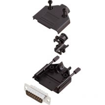 DTPK-P-15-DBP-K 6355-0032-02 d-sub Stiftleisten-Set 180 ° Polzahl: 15 Lötkelch 1 Set - Encitech
